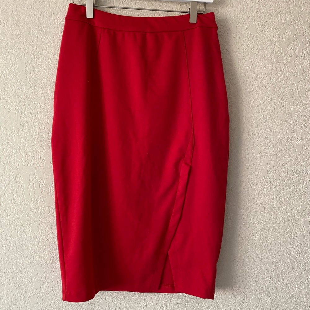 The Limited Red Skirt
